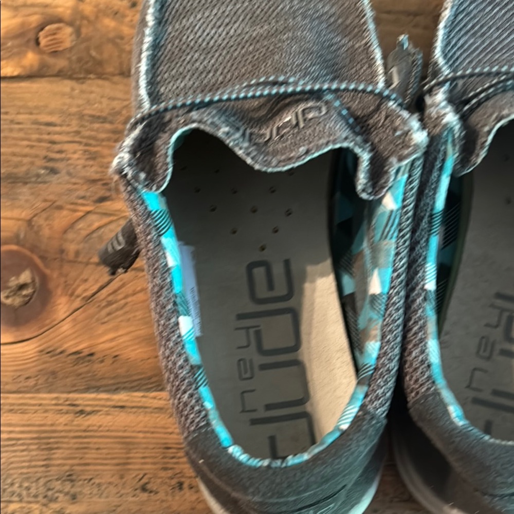 Hey Dude Charcoal Slip-On Loafers - Picture 3 of 8